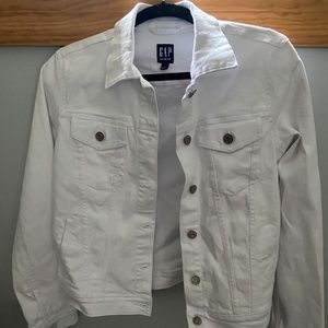 White Denim Jacket